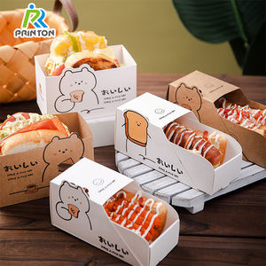 Scatola di imballaggio del cassetto della scatola di imballaggio del pane tostato del panino personalizzato Printon - Product Image 5