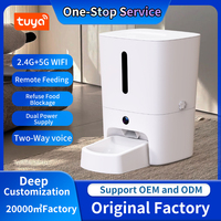 Distributore Automatico di Cibo per Gatti di Alta Qualità da 6L con Controllo APP Tuya, WIFI, Timer e Telecamera HD