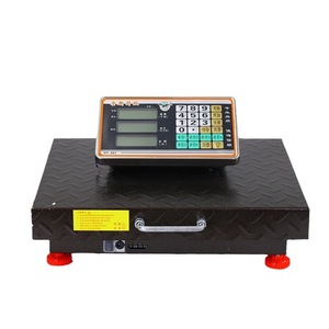 Veidt Weighting 150kg 30*40 WiFi Wireless LCD Platform Car <b>Weight</b> Digital Floor Scale OEM Thick Plate TCS-R Scale for Weig - Product Image 4