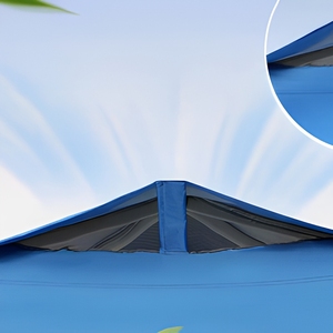 Carpa plegable de 2x3m, impermeable, de tela Oxford, con bolsa de transporte, para acampar, eventos y jardín. - Product Image 5