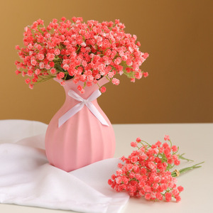 Ramillete Mini de Flores Artificiales Ruilisi, Color Blanco, para Decoración de Bodas y Hogar - Product Image 2