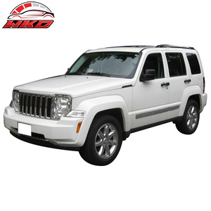 พรมปูพื้นสำหรับรถจี๊ป ลิเบอร์ตี้ 08-13 แผ่นรองพื้นรถยนต์ด้านหน้าด้านหลังกำมะหยี่สีเทาพรมกันลื่น 4 ชิ้น - Product Image 2