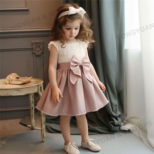 ชุดเดรสหรูหราสำหรับเด็กผู้หญิง,เสื้อผ้าแบบตะวันตกสำหรับฤดูร้อน - Product Image 5