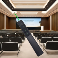 Rechargeable sans fil Laser Présentateur Rouge Laser Pointeur Clicker Pen pour l'enseignement et les réunions Fonction à distance