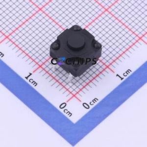 YTS1K0041FBT00 Tactile Switch Through hole Component (THT) Switch 1.8N 8mm 8mm 6.5mm - Product Image 1