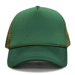 Casquette Trucker 5 Panneaux Couleur Unie Dos en Maille Respirante Snapback Vierge Personnalisable pour Hommes Femmes Extérieur Faible MOQ Expédition Rapide - Product Image 4