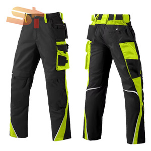 <span class=keywords><strong>Pantaloni</strong></span> da <span class=keywords><strong>Lavoro</strong></span> per Elettricista SIKE con Stampa a Rilievo, Borsa Sospesa per Evidenziatore e Chiave Inglese, in Poliestere, Resistenti all'Usura e Multitasche - Product Image 1