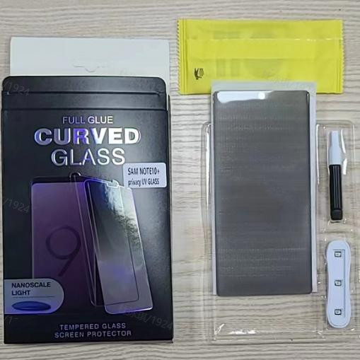Hot Selling UV Nano Liquid Full Glue Privacy Glass for Samsung S25 Series Screen Film for Samsung S24 Ultra Phone Protector