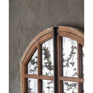 Nuovo Specchio Decorativo 2025 <span class=keywords><strong>in</strong></span> Legno e <span class=keywords><strong>Ferro</strong></span> Stile Art Déco, Finto Finestra per Decorazione Domestica - Product Image 5
