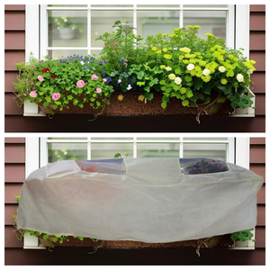 Copertura rettangolare per fioriere, protezione invernale per piante, coperture antigelo per fioriere con coulisse per balcone - Product Image 4