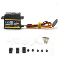 Servomoteur numérique à engrenages métalliques EMAX ES3003 ES3004 ES3053 ES3054 23T – Pièce de rechange améliorée pour systèmes de modèles RC (avions et hélicoptères)