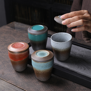 Tazas de Cerámica Estilo Zen Asiático <span class=keywords><strong>2023</strong></span>, 170 ml, Ecológicas, para Café, Té y Agua, para Regalo Personalizado - Product Image 4