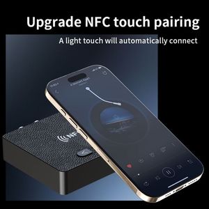 NOUVEAU 2026 RCA NFC <span class=keywords><strong>Bluetooth</strong></span> pour 6.0 <span class=keywords><strong>Adaptateur</strong></span> audio sans fil stéréo mains libres avec USB et <span class=keywords><strong>prise</strong></span> AUX 3,5 mm - Product Image 6