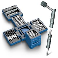 Kit de tournevis de précision 55 en 1, kit de démontage de vis avec tournevis compact et petit kit d'outils de réparation