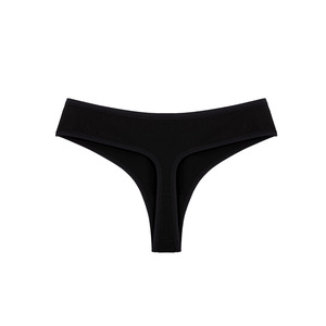 <span class=keywords><strong>Sous</strong></span>-vêtements en coton pour femmes grandes tailles, taille moyenne, invisibles, string sexy, haute élasticité, respirants, stock d'usine - Product Image 4