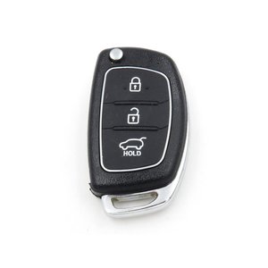 Chiave remota a 3 pulsanti con batteria TOY48 Blade su circuito stampato senza Transponder per Hyundai i20 ix20 ix35 ix45- - Product Image 3