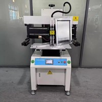 Precio de fábrica, nueva máquina de impresión de plantilla de PCB semiautomática, impresora de pasta de soldadura SMT, rodamiento de caja de cambios, Motor de engranajes PLC