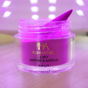 Acrylic Nail Powder Nail Color Neon Glow in the Dark Factory Wholesale for Professional Use In Acrylic Jar