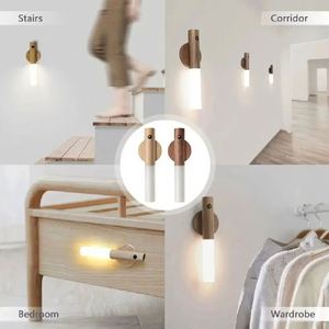 Veilleuse LED USB pour la décoration intérieure, éclairage mural, cuisine, escalier, armoire mobile, avec supports à bougies en bois et pots à bougies inclus - Product Image 5