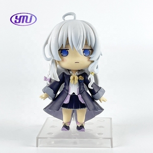 Figura Chibi Elaina Versión Q (5 Estilos) - Coleccionable de Majo No Tabitabi, Decoración para Coche/Escritorio, Lindas Manualidades de Anime en Plástico - Product Image 3