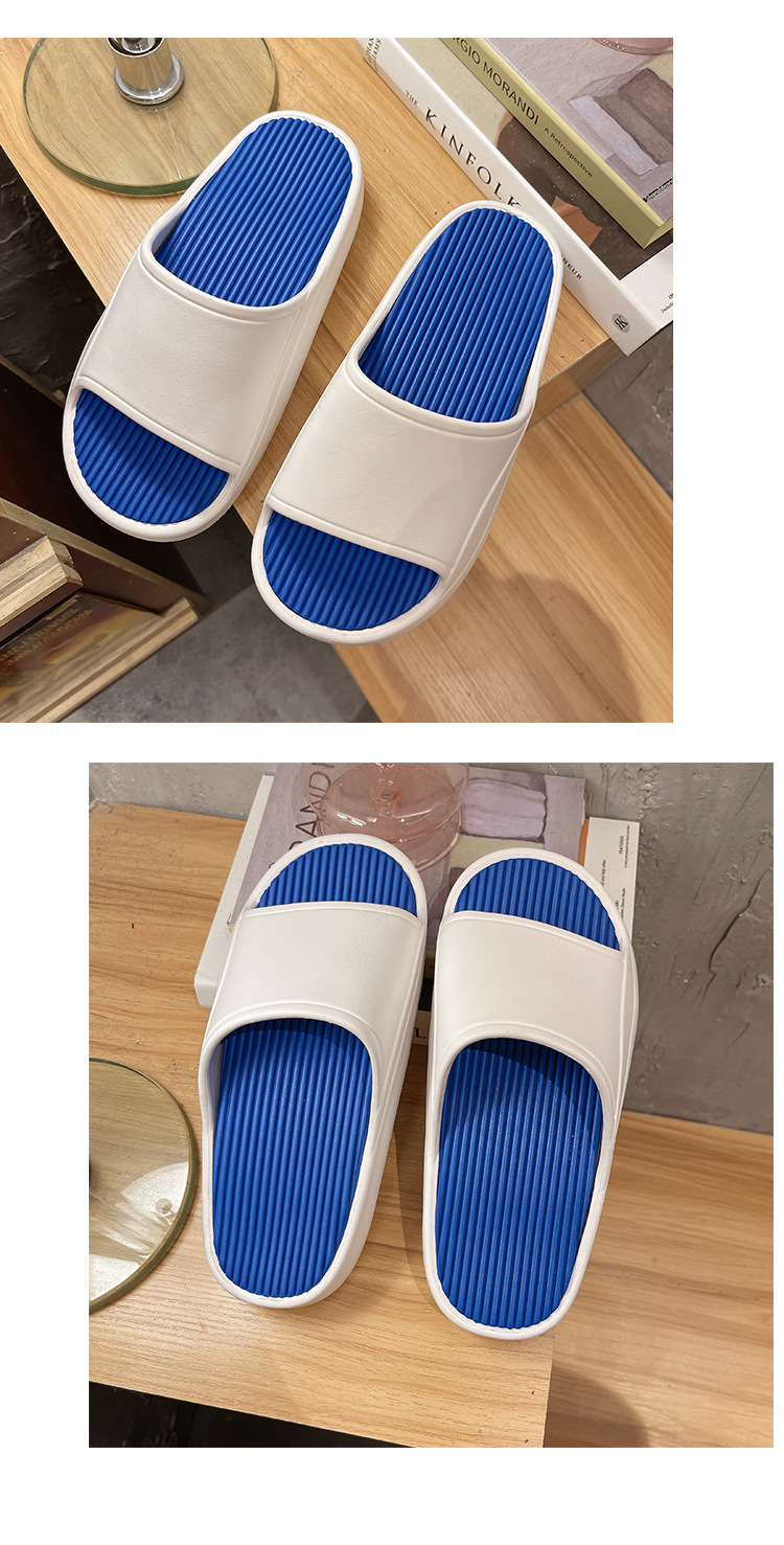 Women Mens Slides Slippers Summer Outdoor Platform Slippers Indoor Bath Flat Shoes