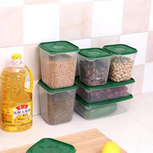 17 Pcs/set Modern Injection PP Transparent Kitchen Storage <b>Containers</b> Food <b>Container</b> Refrigerator Organizer for <b>Snacks</b> Nuts - Product Image 3