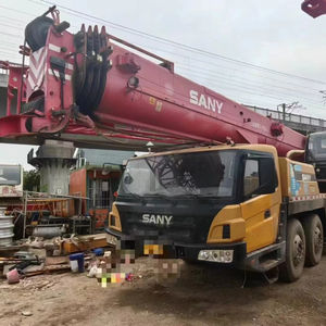 En 2021, se utilizó una grúa de camión usada de 55 toneladas con grúa de coche usada Sany STC55T original <span class=keywords><strong>para</strong></span> eliminación barata - Product Image 2