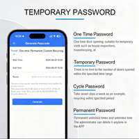 Système de serrure de porte intelligent étanche YOUHE, reconnaissance faciale, empreinte digitale, NFC, RFID, compatible 4G 5G WiFi