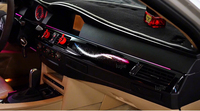 Nouvelle personnalisation de panneau de style Galaxy, éclairage d'ambiance pour voiture, adapté à la BMW Série 5 E60 2007-2010, accessoires intérieurs LED Symphony