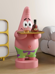 Figuras Decorativas <span class=keywords><strong>de</strong></span> Resina Hechas a Mano <span class=keywords><strong>de</strong></span> <span class=keywords><strong>Bob</strong></span> <span class=keywords><strong>Esponja</strong></span> y Patricio Estrella, Adornos Creativos para Mesita <span class=keywords><strong>de</strong></span> Noche, Mueble <span class=keywords><strong>de</strong></span> TV, Porche, Arte y Recepción - Product Image 4