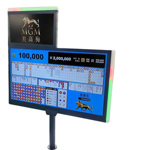 Gran mesa de casino de cuatro lados pantalla de vídeo LCD para mesa de juego de ruleta de casino - Product Image 1
