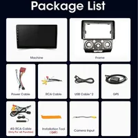 Lecteur multimédia Android pour Mazda BT50 BT-50 BT 50 J97M 2006 2007 2008 2010 4G GPS DVD DSP 2 DIN BT Carplay Headunit