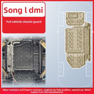 Placa Protectora de Chasis Serie Nueva Energía, Armadura Inferior Resistente al Desgaste y a Impactos, Juego de Cinco Piezas para BYD Song L - Product Image 5