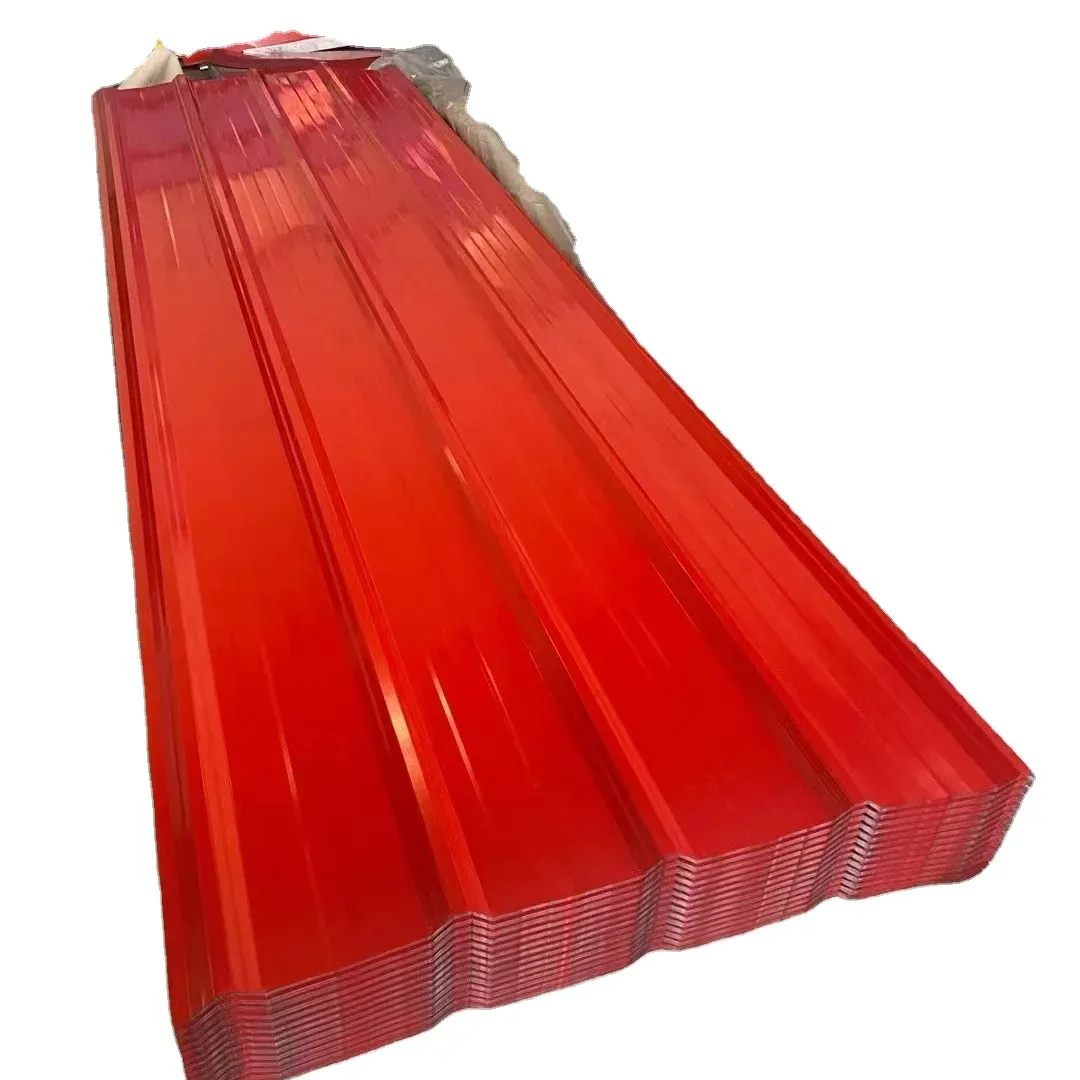 カラー波形鋼板屋根シート、軟鋼グレード250波形鋼板シート価格
