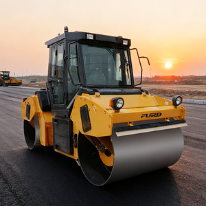 Çift Katlı Katı Tamburlu <span class=keywords><strong>10</strong></span> Tonluk <span class=keywords><strong>Tandem</strong></span> Titreşimli Silindir - Product Image 1