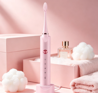Brosse à dents électrique sonique pour adultes, chargeur à induction sans fil, brosse à dents électrique rechargeable étanche IPX7, coffret cadeau