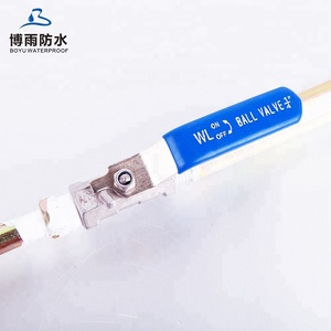 Tubería de inyección de acero y válvula de bola con interruptor de encendido/apagado para piezas de máquina de inyección de lechada - Product Image 4
