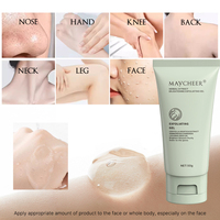 Gel nettoyant visage liquide à base de plantes MAYCHEER - Exfoliant, éclaircissant, blanchissant et lissant pour tous types de peaux, format voyage
