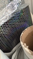 Étiquettes 3D haute fréquence en film TPU holographique pour chaussures et sacs de qualité moulée de qualité supérieure