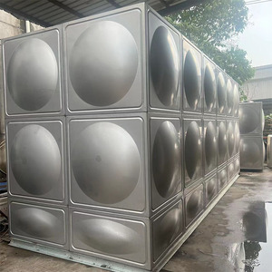 Réservoir d'eau modulaire en acier inoxydable pour l'eau potable SS304 1000L Réservoir d'eau carré en acier inoxydable - Product Image 6