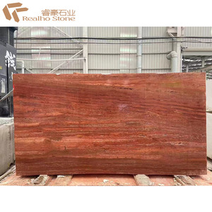 Prix d'usine <span class=keywords><strong>travertin</strong></span> <span class=keywords><strong>rouge</strong></span> poli pour la maison blocs de décoration - Product Image 4