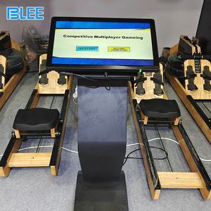 AR trò chơi thể thao trong nhà chèo thuyền thương mại cạnh tranh máy với máy chiếu nước <span class=keywords><strong>Rower</strong></span> thiết bị thể dục cho sân chơi trong nhà - Product Image 3