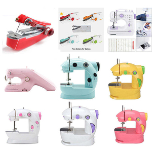 Máquinas de coser portátiles con velocidades de buena calidad, 12 puntadas integradas con costura inversa, máquinas de reparación Overlock de doble hilo - Product Image 2