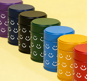 カスタム30g・<span class=keywords><strong>40g</strong></span>抹茶缶、印刷・エンボス加工スパイラルカバー付き、コーヒー・緑茶・スパイス・プロテインパウダー用バルク金属包装 - Product Image 4