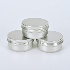 Recipiente redondo de aluminio con tapa, gran oferta, 5ml, 10ml, 15ml, 30ml, 50ml, 60ml, 80ml, 100ml, 150ml, 250ml - Product Image 5