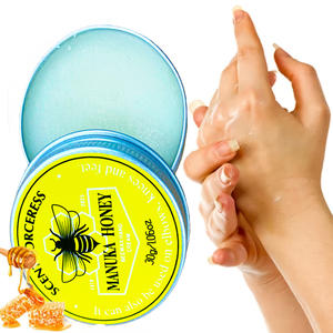 SENHAI 30g acide hyaluronique infusé crème de soin naturel pot en étain huile de cheval <span class=keywords><strong>pour</strong></span> main pied peau hydratante lisse nourrit sec - Product Image 3