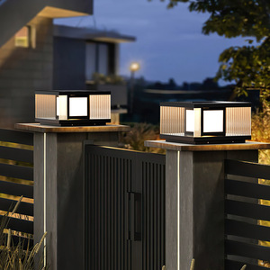 Lampe solaire à pilier Nightsappan SPL-8906, IP55, étanche, pour extérieur, jardin, clôture, portail - Product Image 2