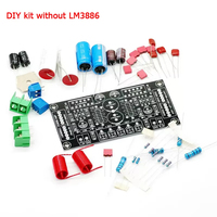 Carte d'amplificateur de puissance LM3886 2 voies 68W + 68W Kit de bricolage Carte d'amplificateur de puissance audio (sans puce LM3886)