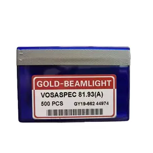 Single system 9Gauge needles with GOLD-BEAMLIGHT brand VOSPEC 81.93(A)