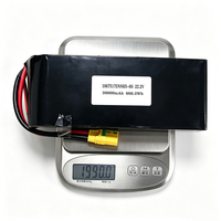 Литиевая батарея OEM на заказ 22.2V 30000mAh - 6S 10C LiPo аккумулятор для FPV дронов и БПЛА